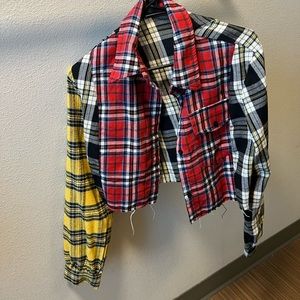 Cropped flannel